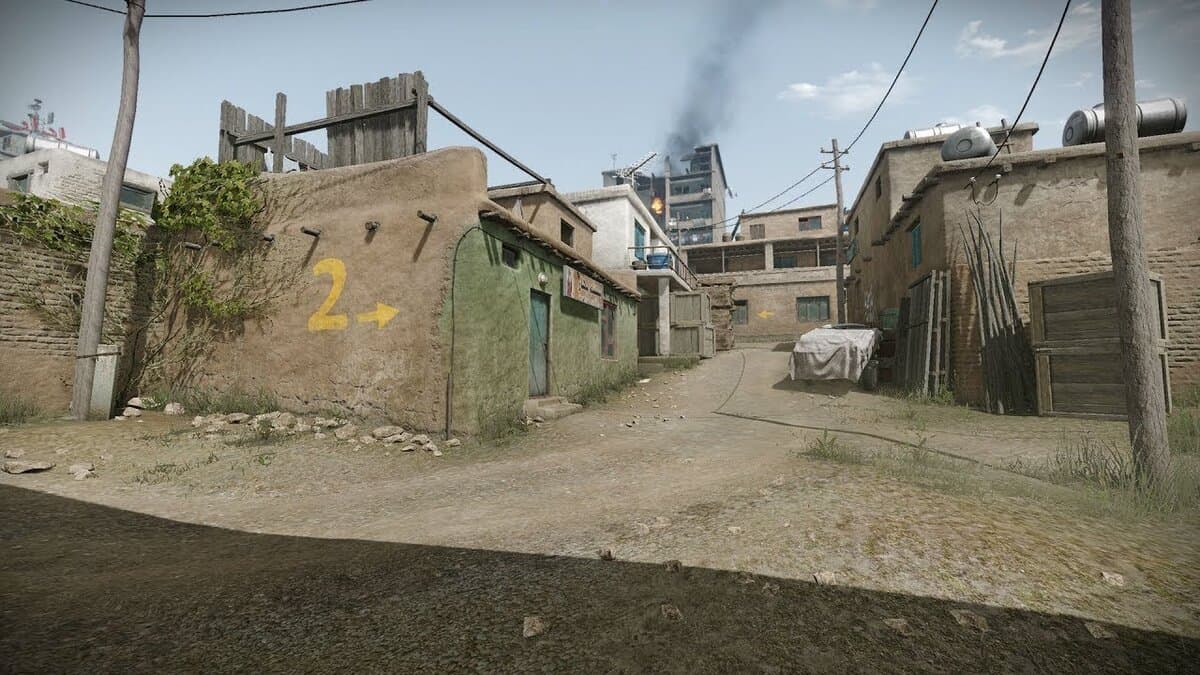 Карта Переулки в Warface